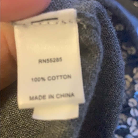 Express - sequin trim short sleeve cardigan - Picture 6 of 7